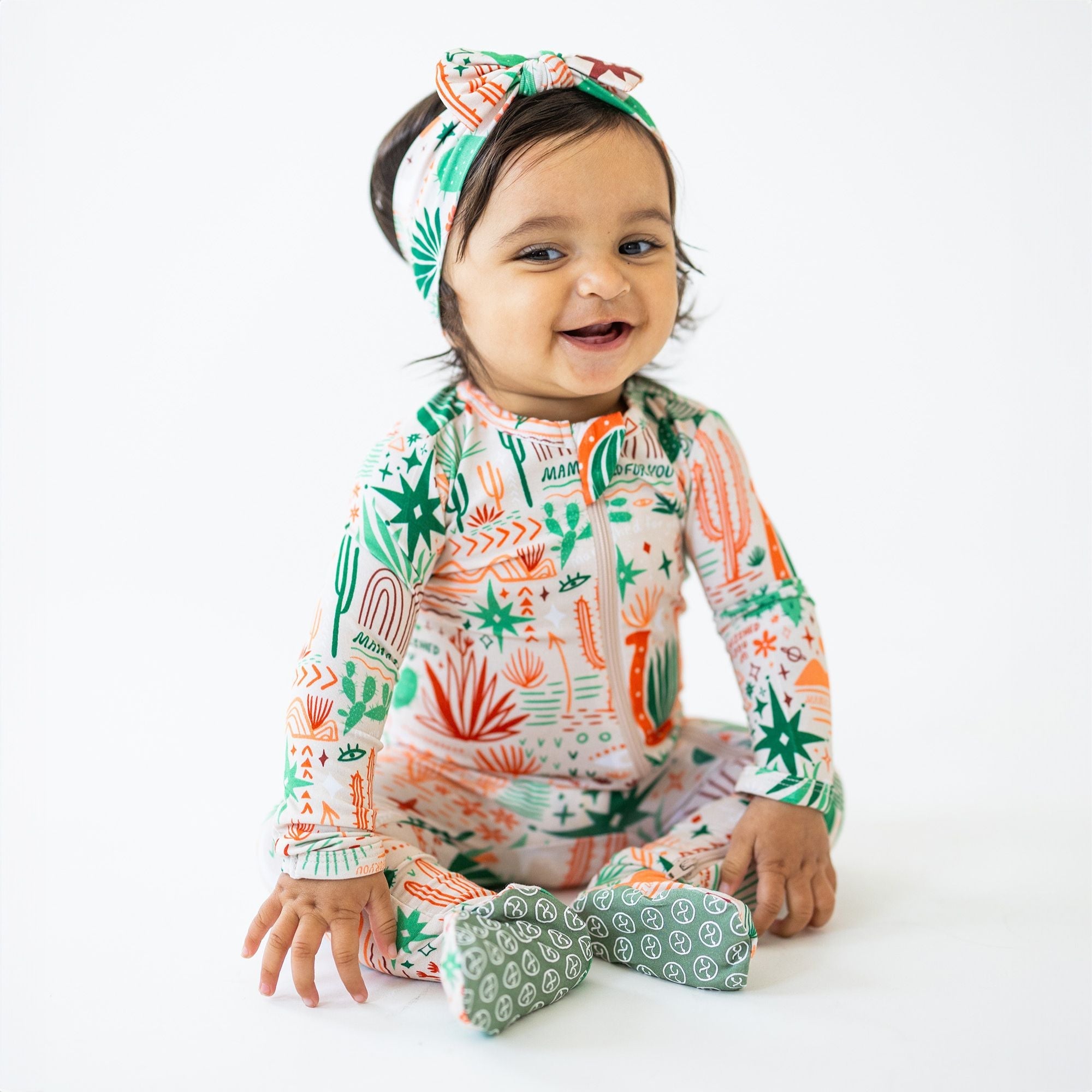 The SoftKnot Bow | Desert Cactus (Beige)