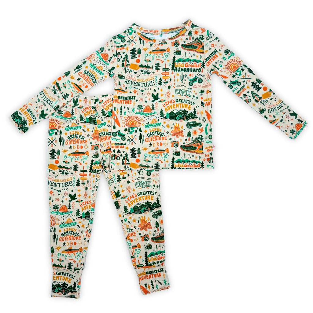 The Second-Skin 2-Piece Long Sleeve Pajama | Wanderlust