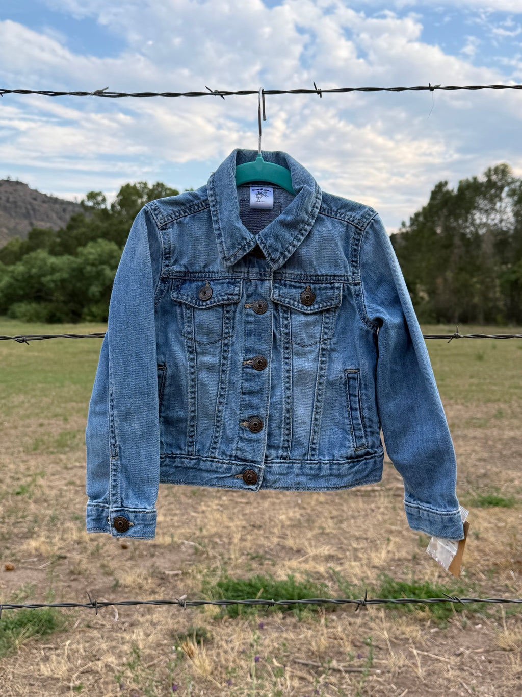 Upcycled Toddler Denim Jacket 5T