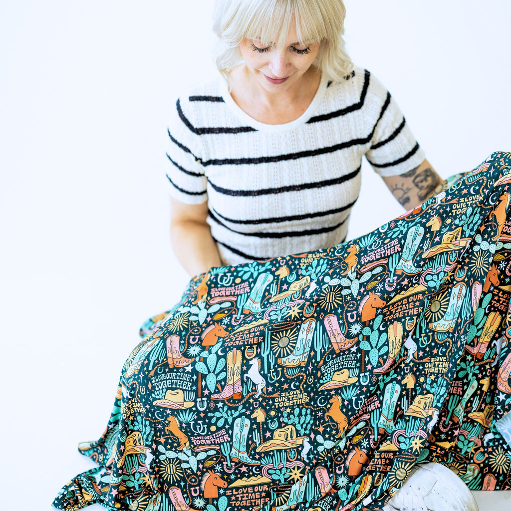 The Forever Swaddle Blanket | Wild West