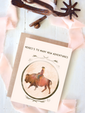 Bison New Adventures Congratulations Card