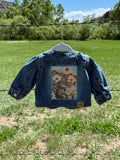 Infant 6-9 Month Upcycled Denim Jacket