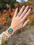 Vintage Navajo Nevada Turquoise Bracelet