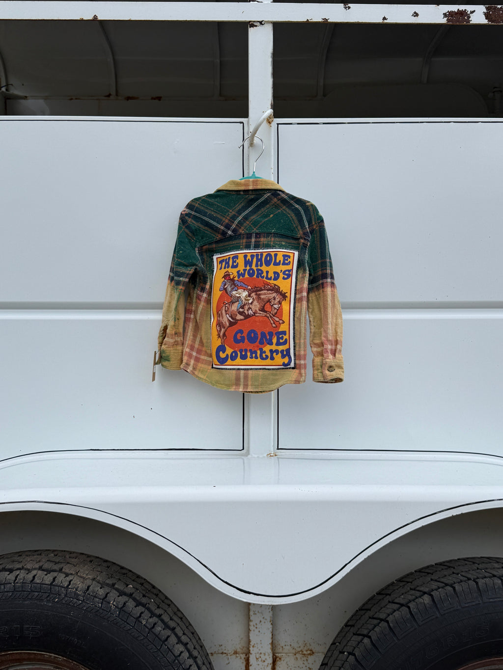 Upcycled Toddler Boy Flannel Shirt 2T