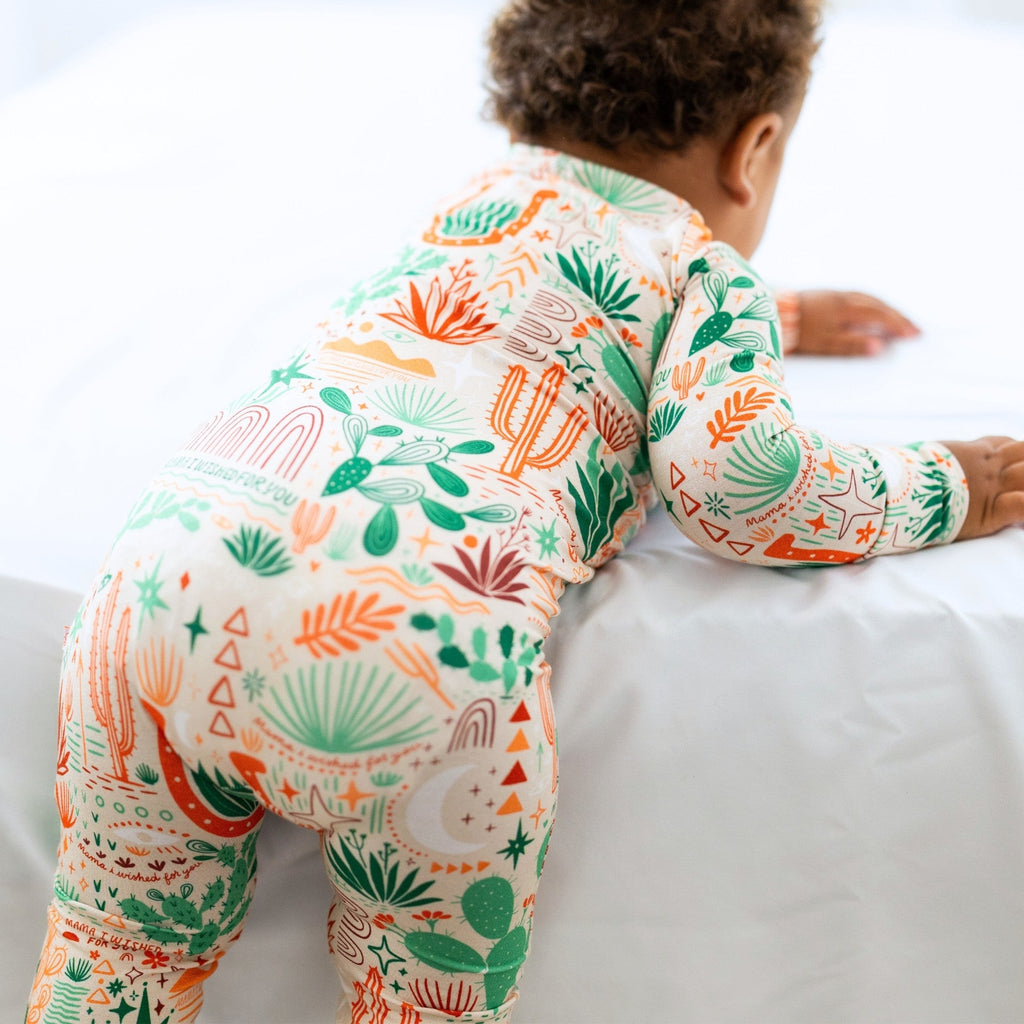 The Second-Skin Convertible Romper | Desert Cactus (Beige)