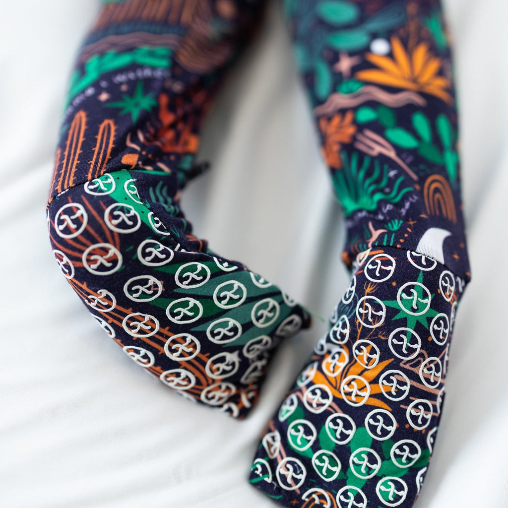 The Second-Skin Convertible Romper | Desert Cactus (Midnight)