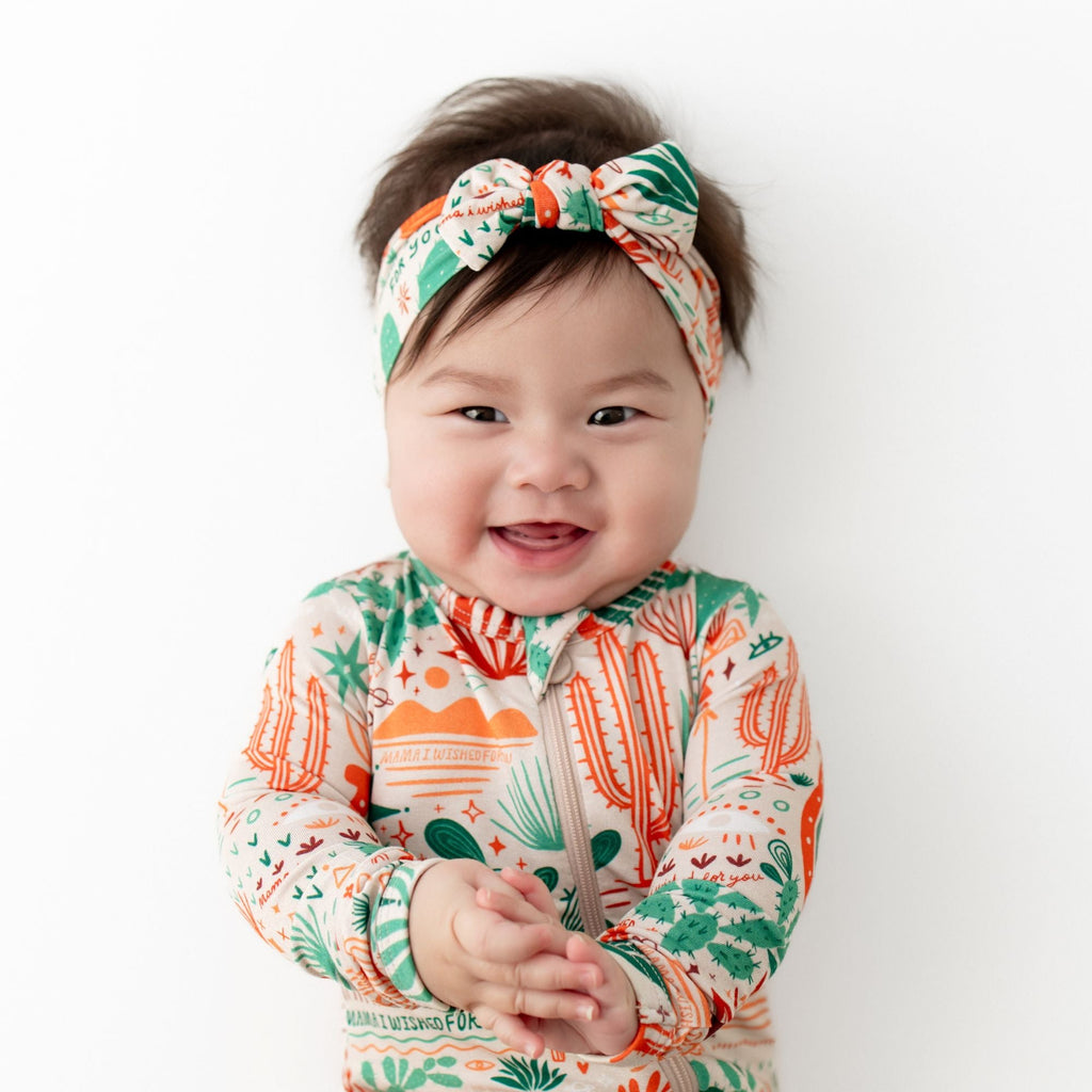 The SoftKnot Bow | Desert Cactus (Beige)