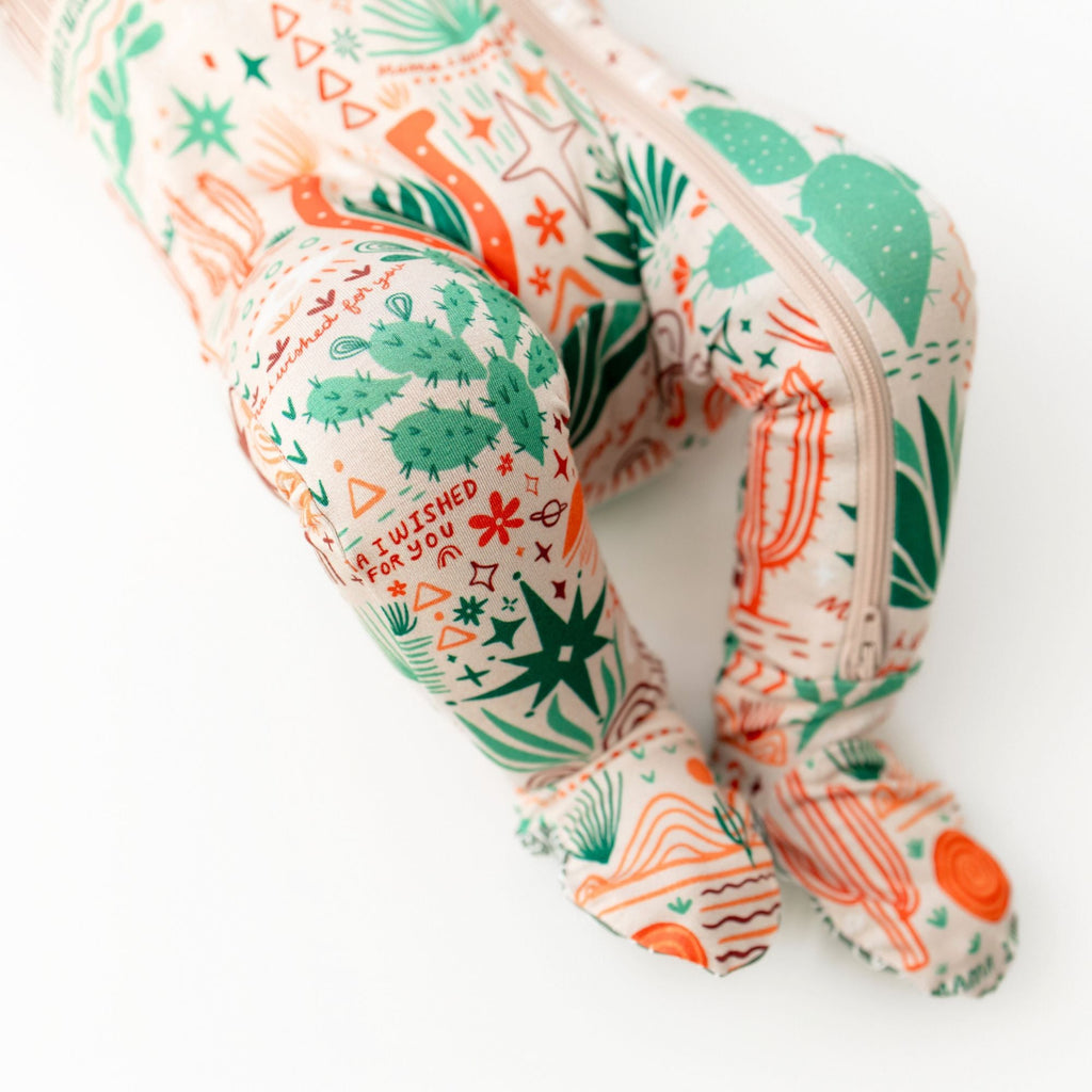 The Second-Skin Footie | Desert Cactus (Beige)