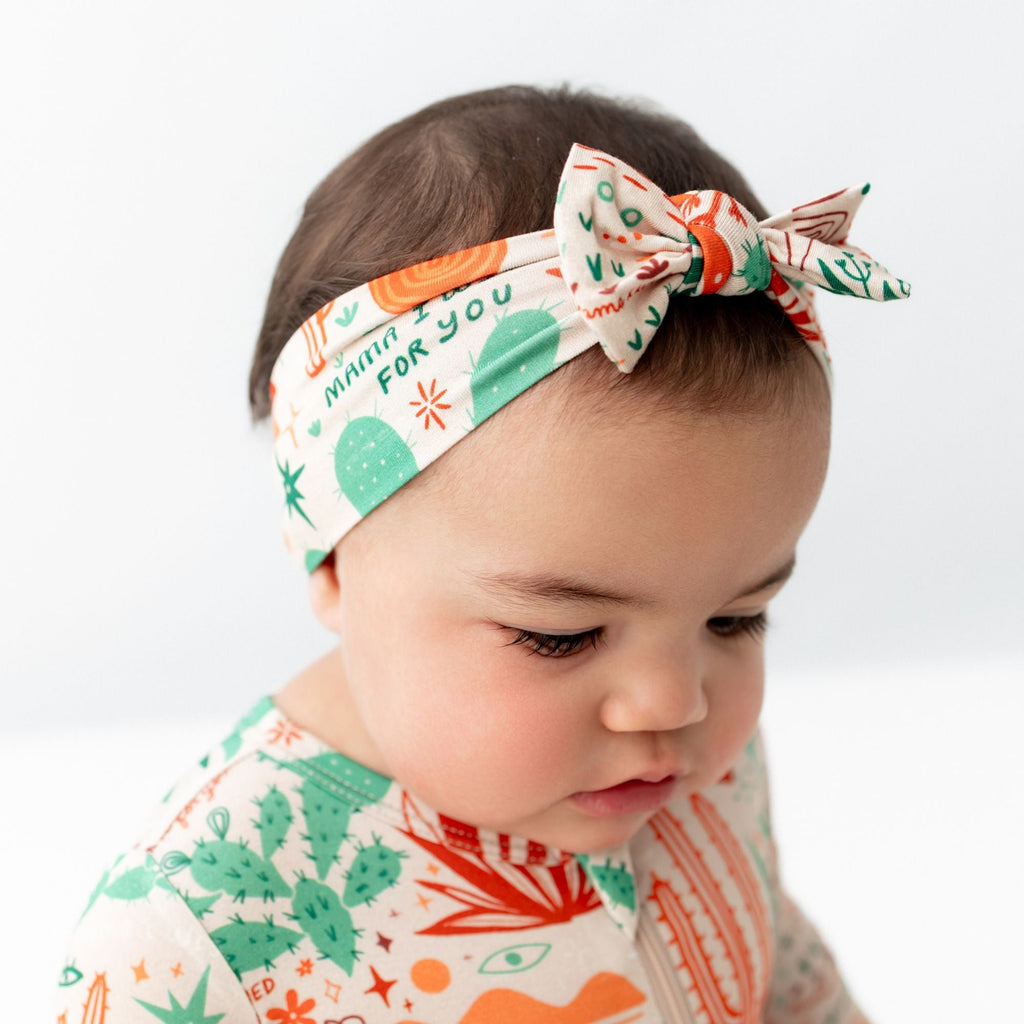 The SoftKnot Bow | Desert Cactus (Beige)