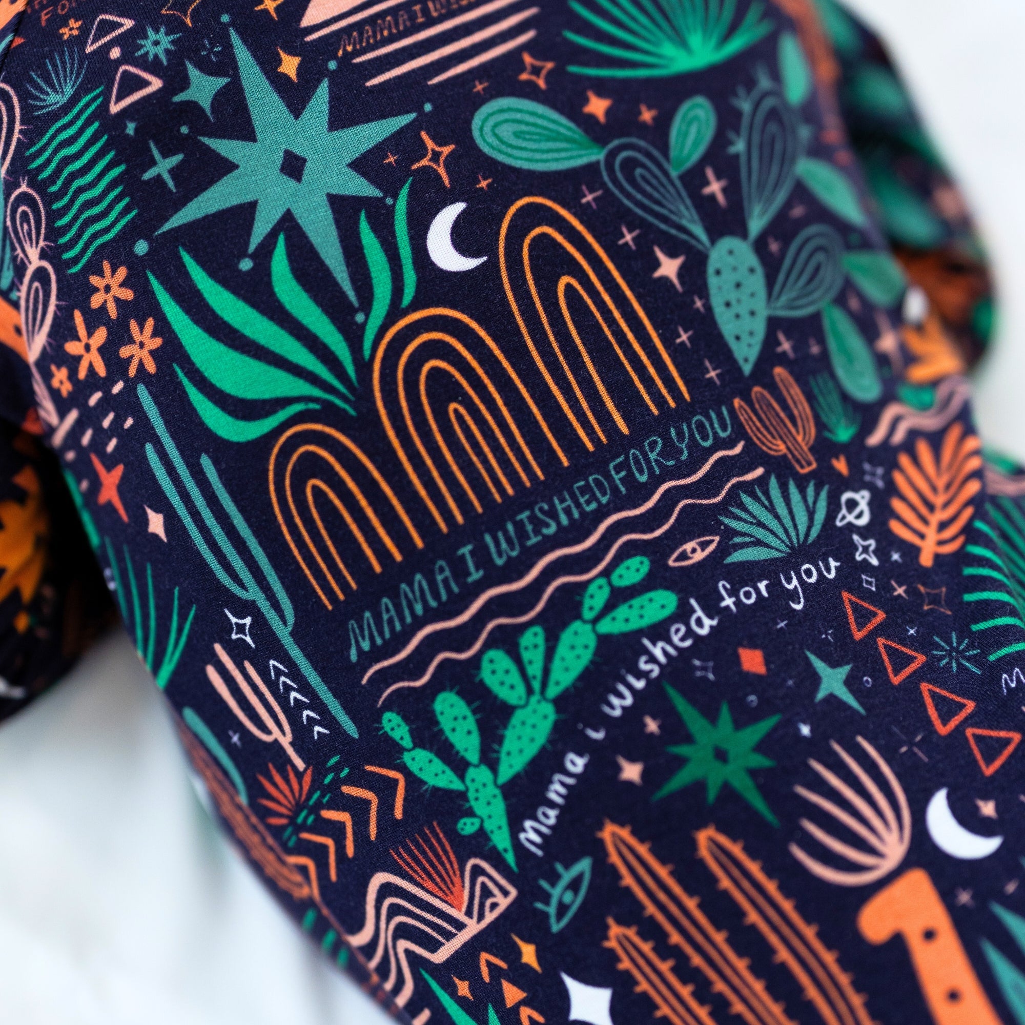 The Second-Skin Convertible Romper | Desert Cactus (Midnight)