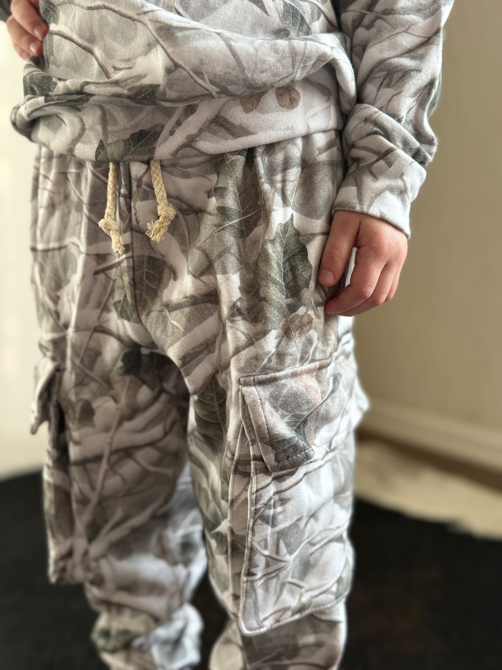 Camo Cargo Jogger Set