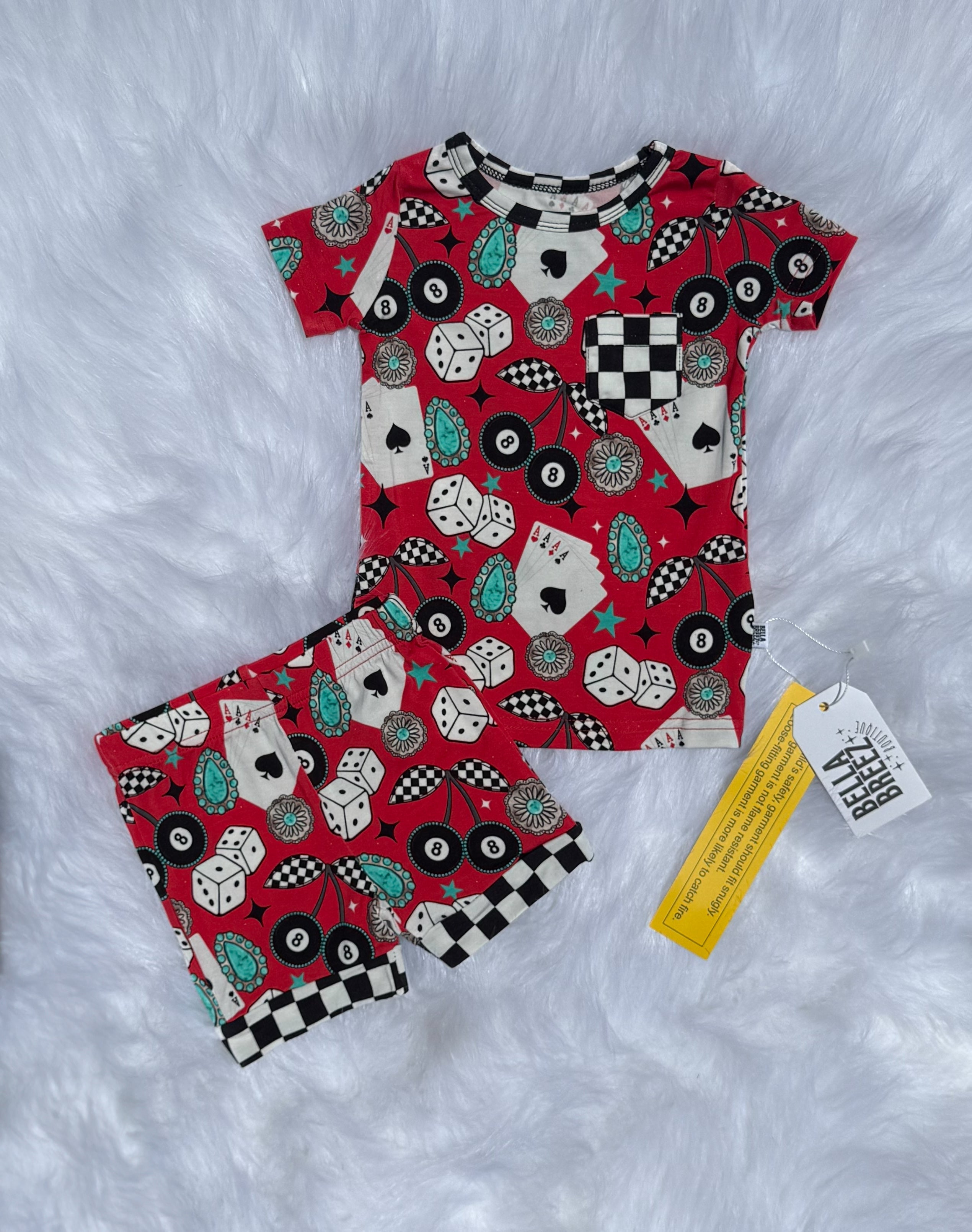 Cowgirl Luck Bamboo Short Set