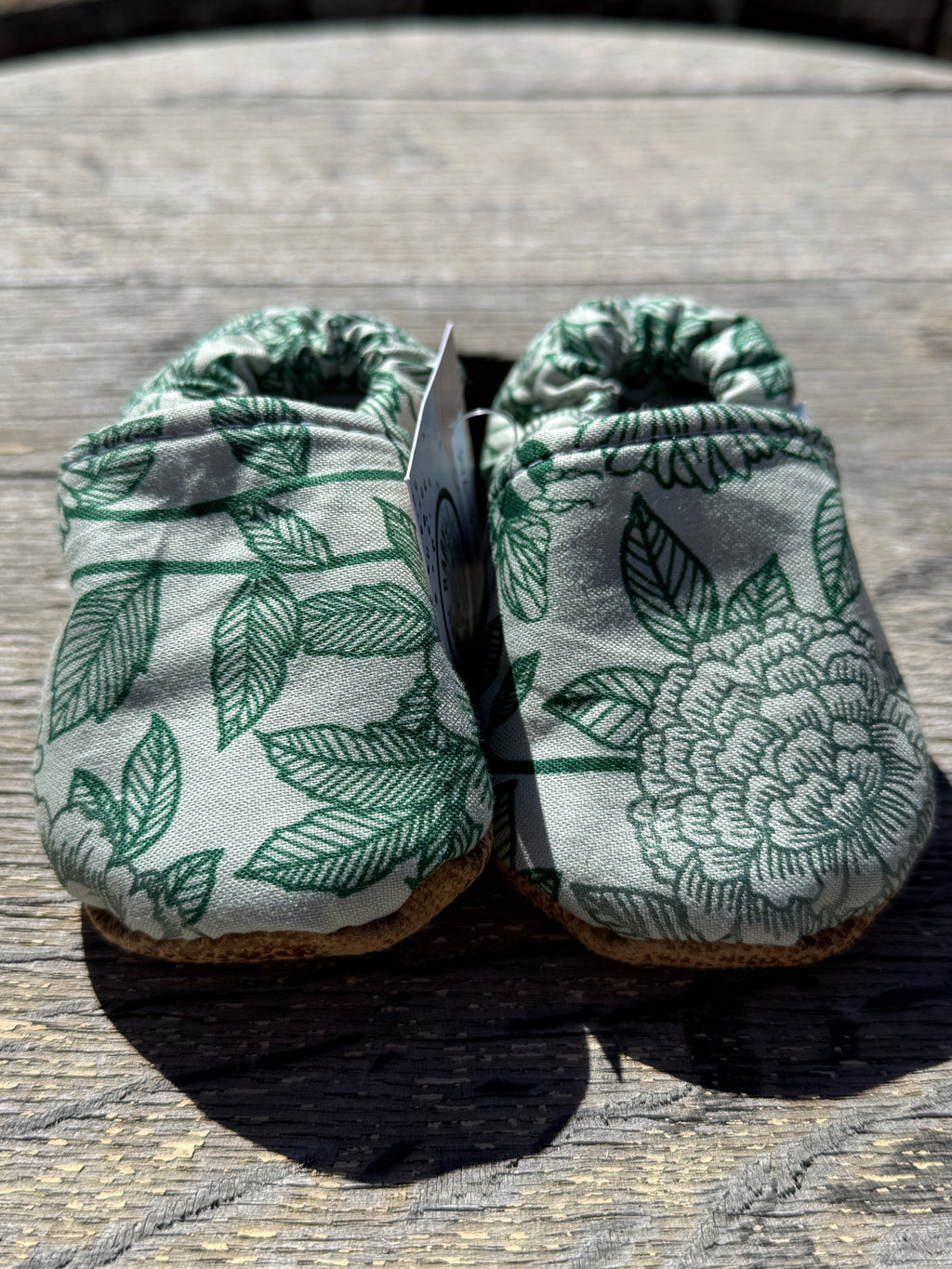 Floral Infant Moccasins