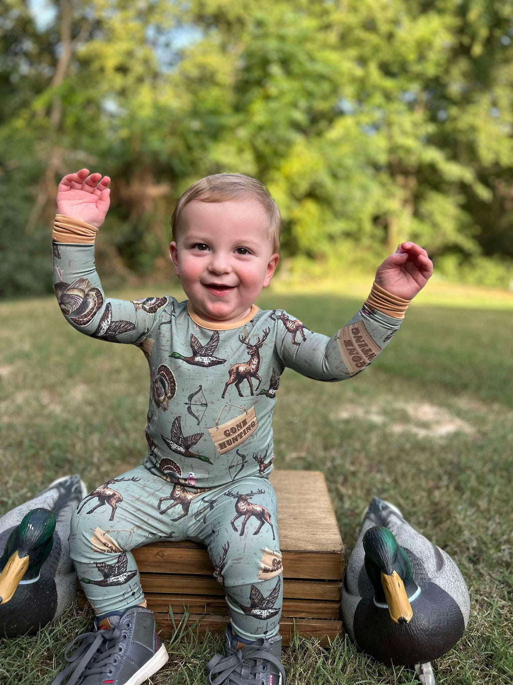 Hunting Bamboo Pajamas