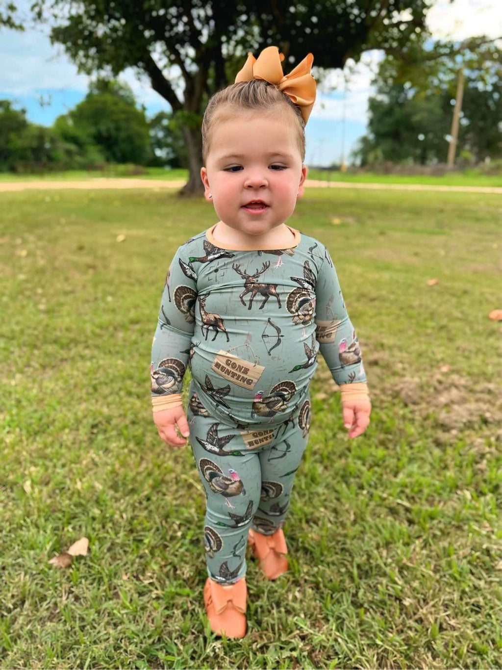 Hunting Bamboo Pajamas