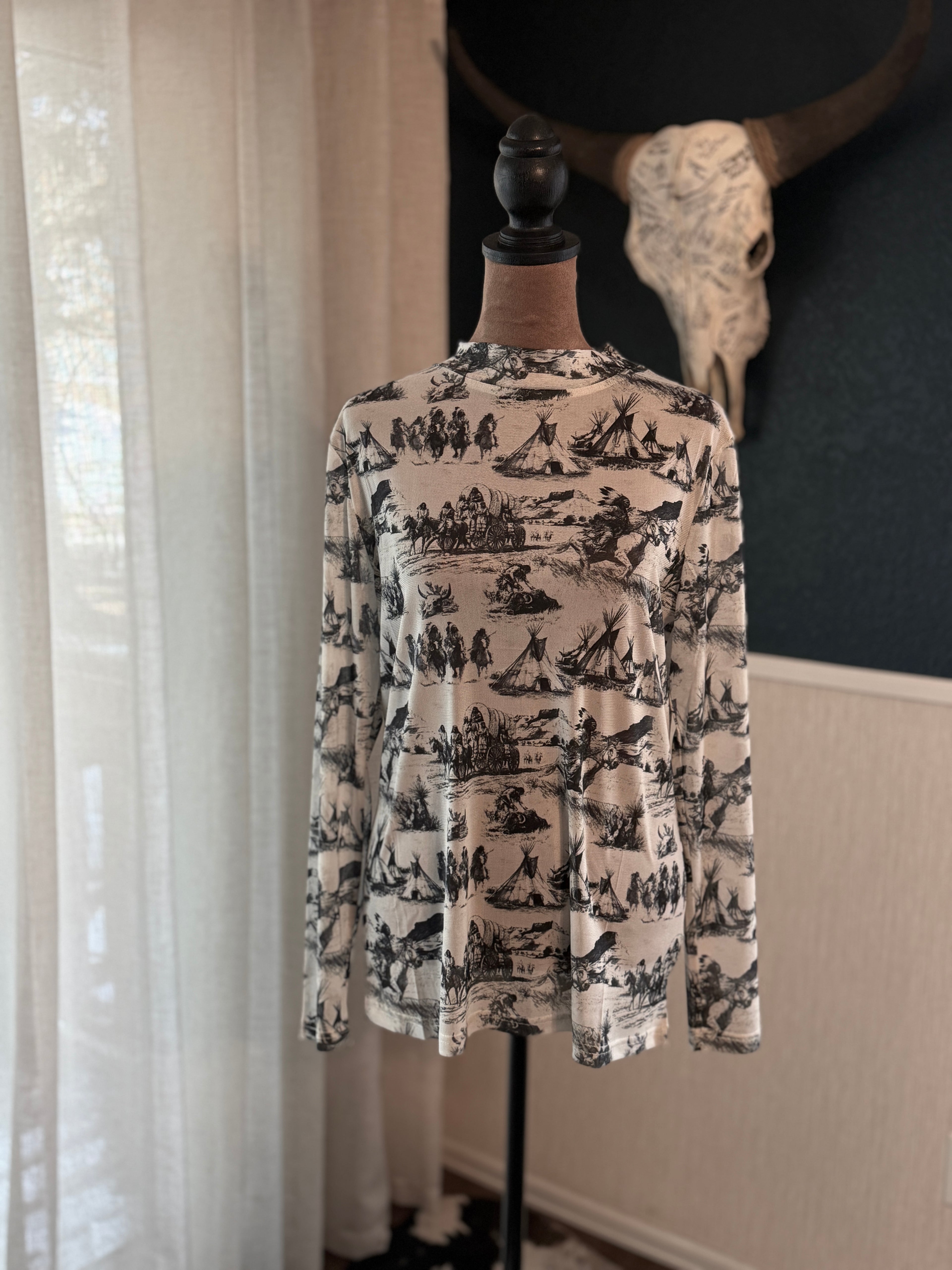 Spirit of the Plains Mesh Top