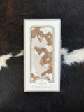 Yellowstone Cowhide Bamboo Swaddle