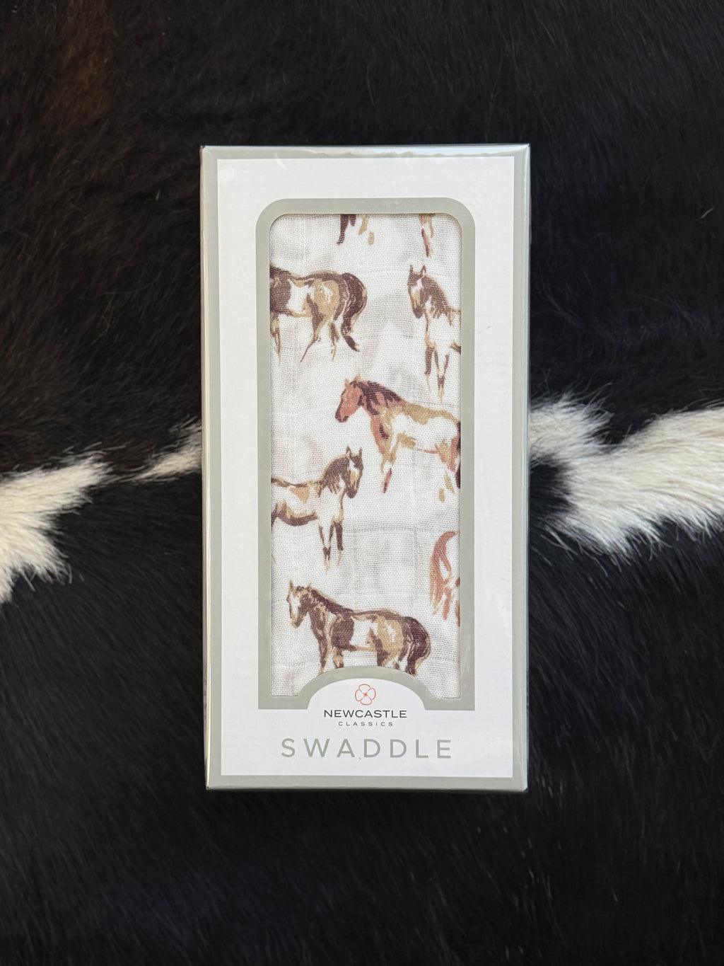 Wild Horses Bamboo Swaddle