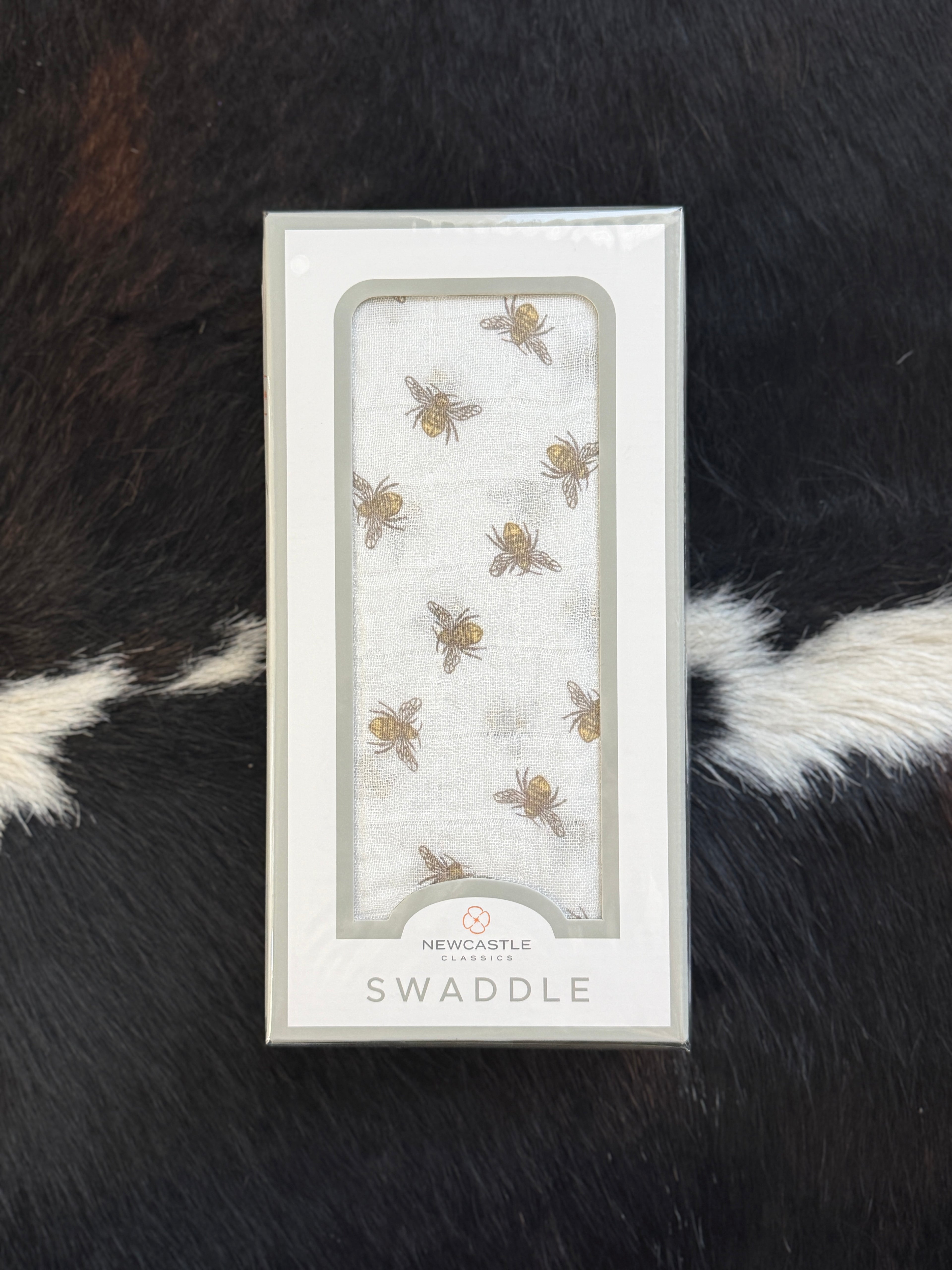 Honey Bee Bamboo Swaddle