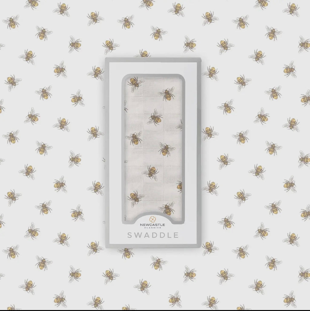 Honey Bee Bamboo Swaddle