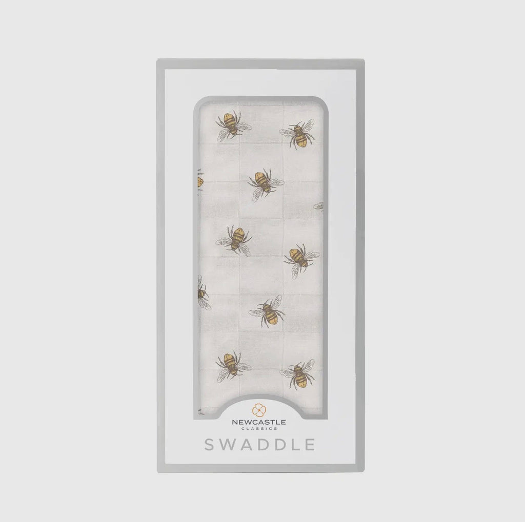 Honey Bee Bamboo Swaddle
