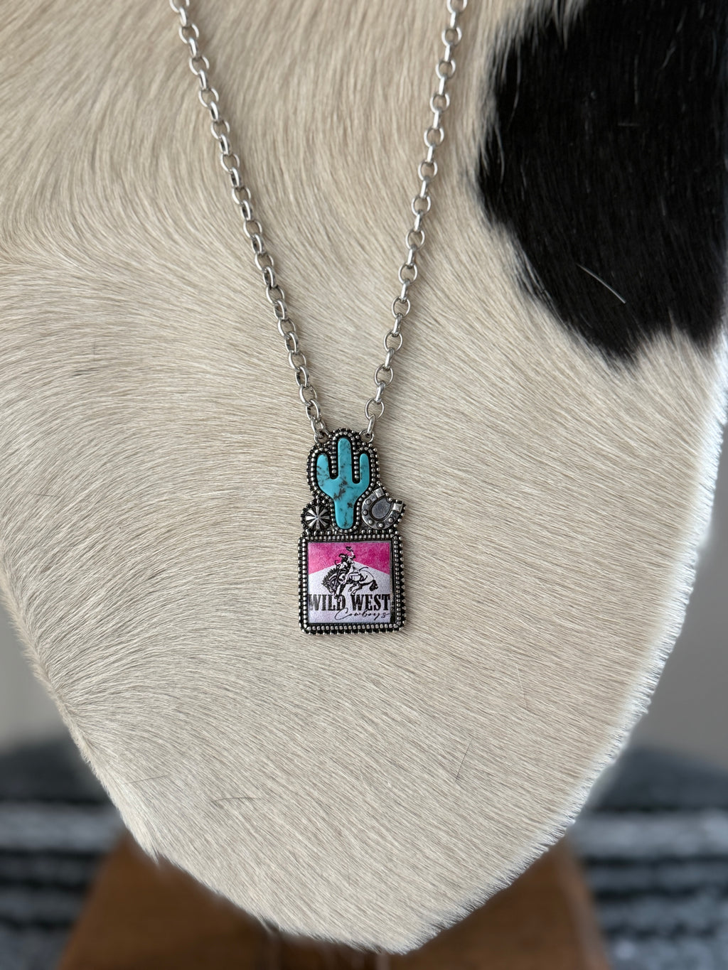 Wild West Cactus Necklace