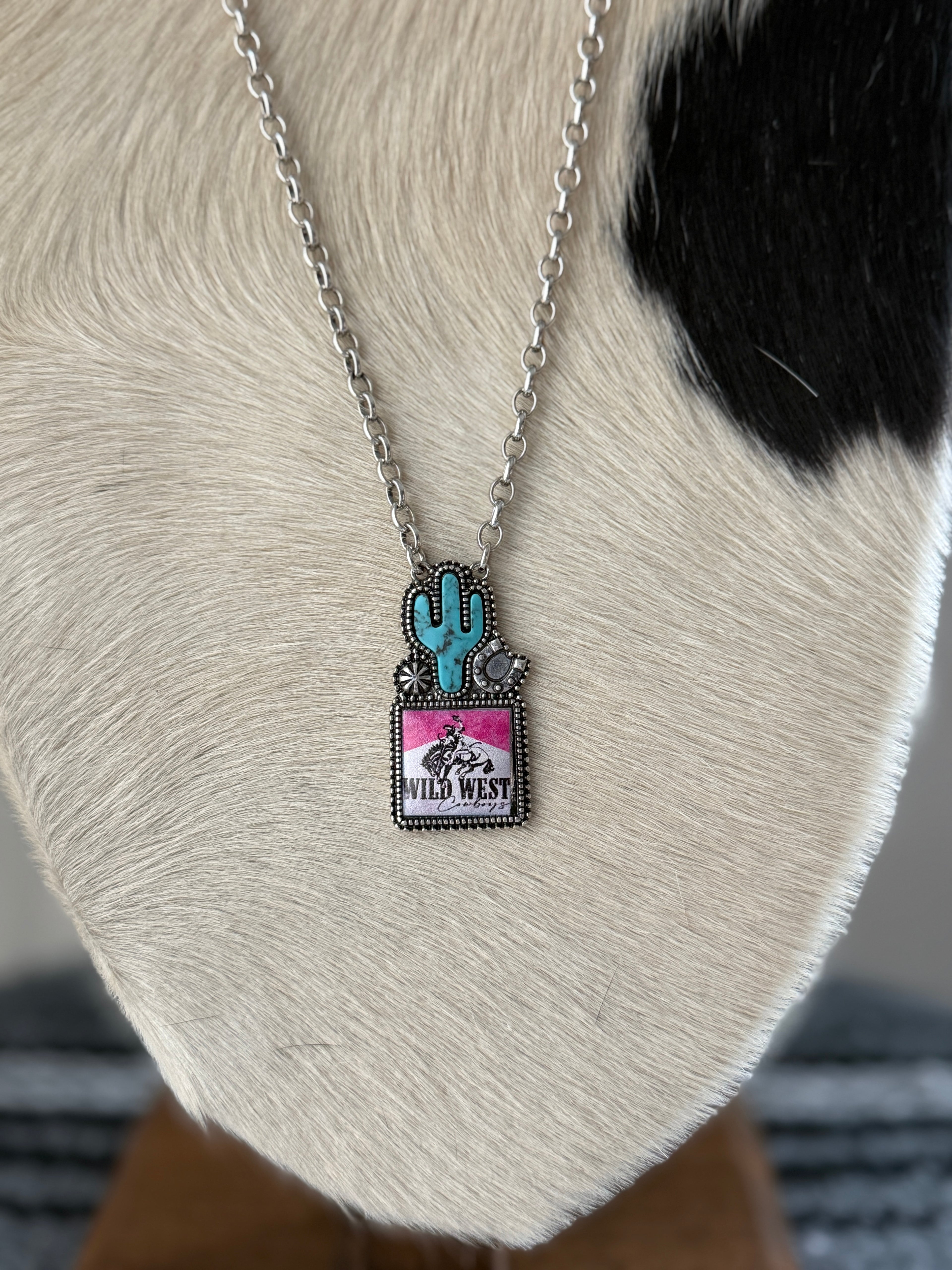 Wild West Cactus Necklace