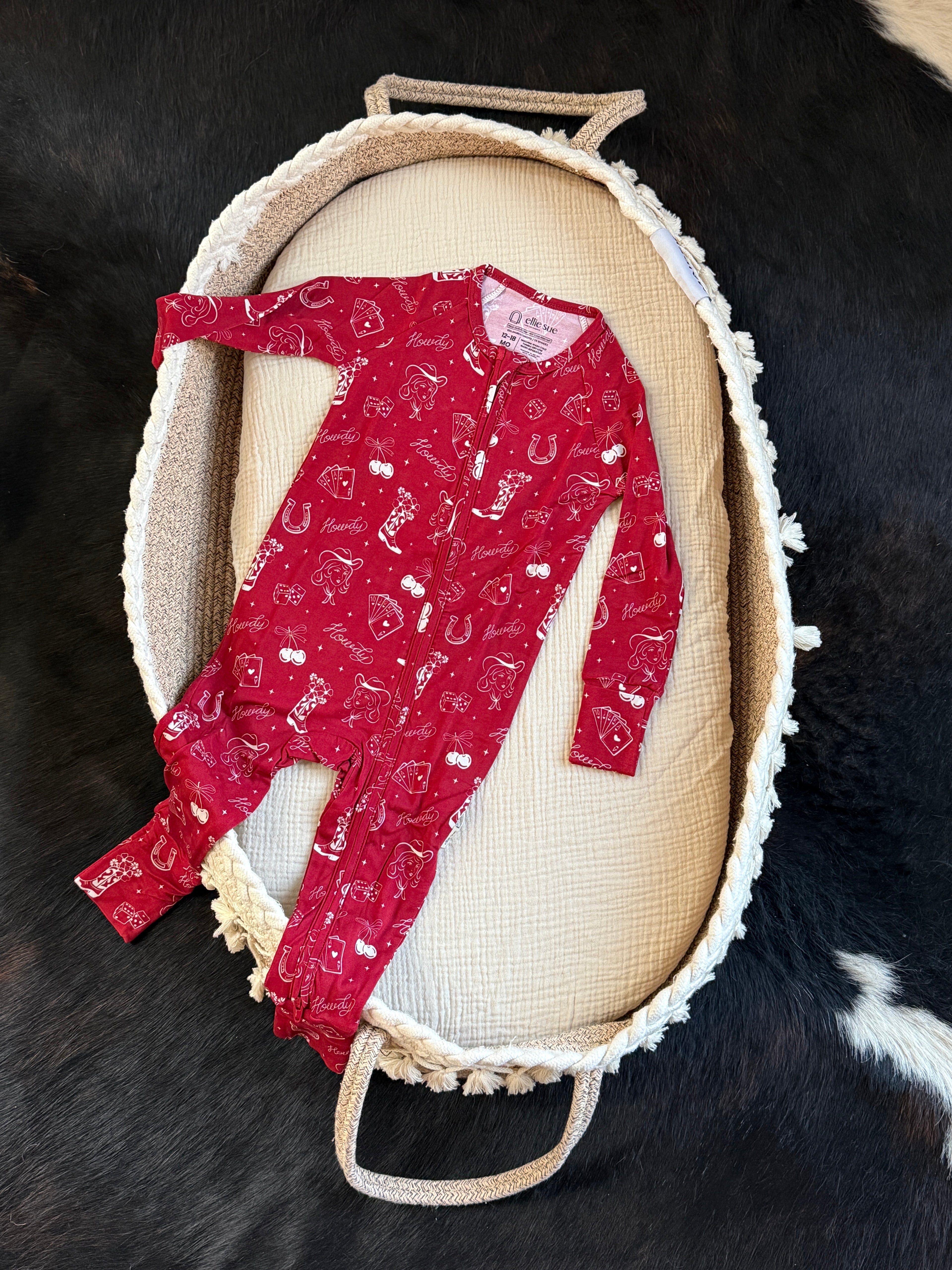 Cowgirl Zipper Romper