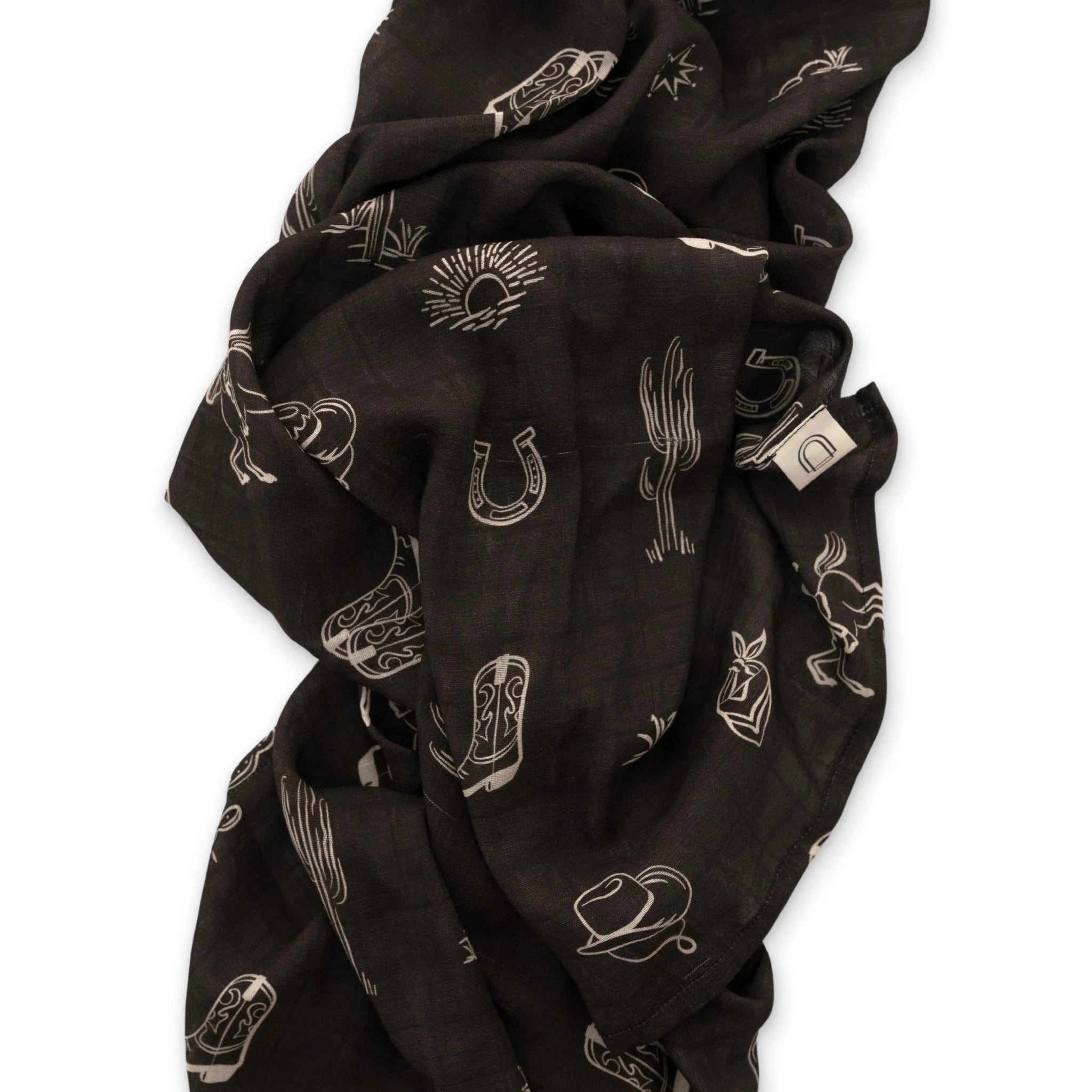 Western Muslin Swaddle Blanket