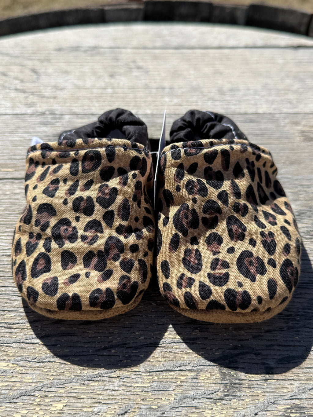 Leopard Infant Moccasins