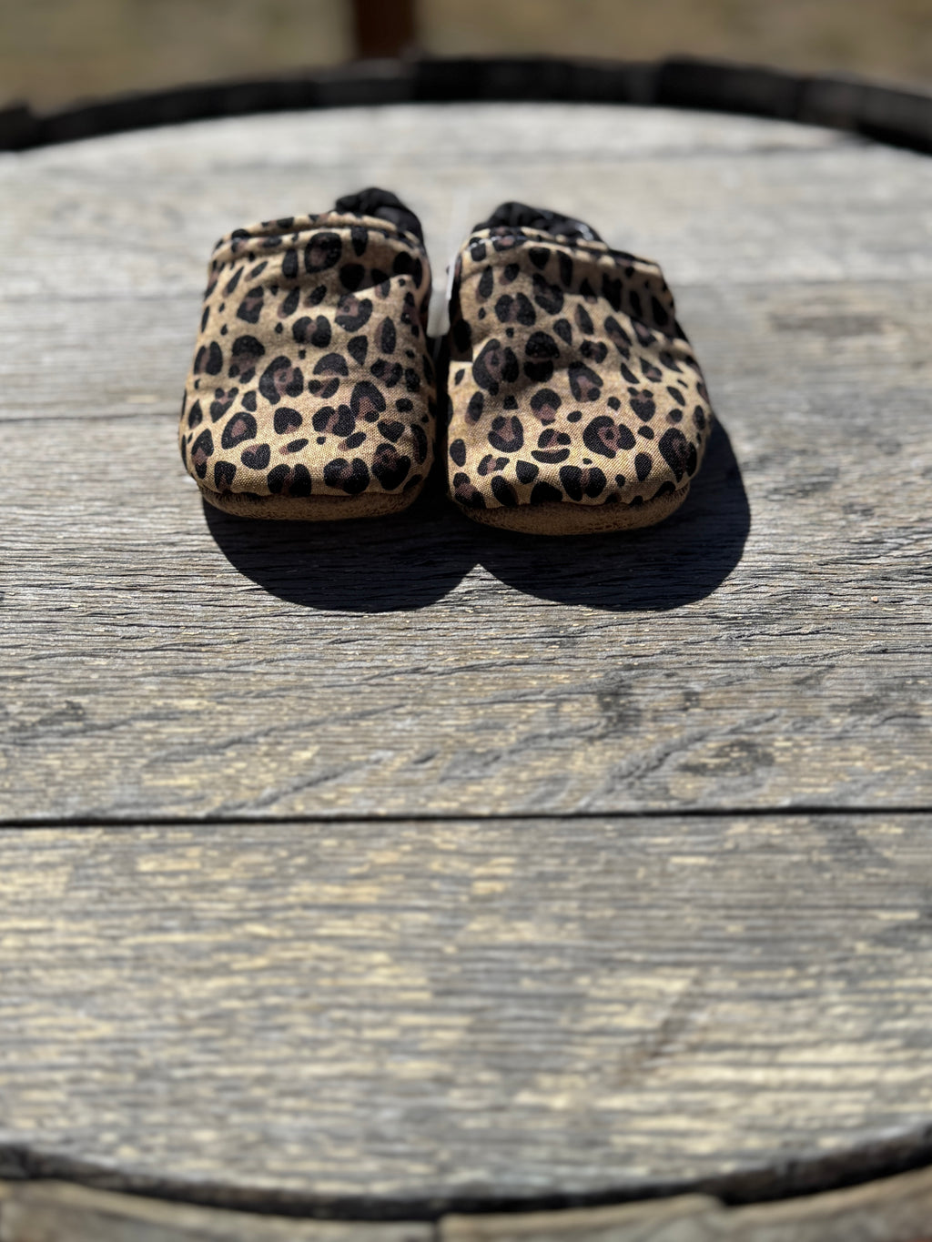 Leopard Infant Moccasins