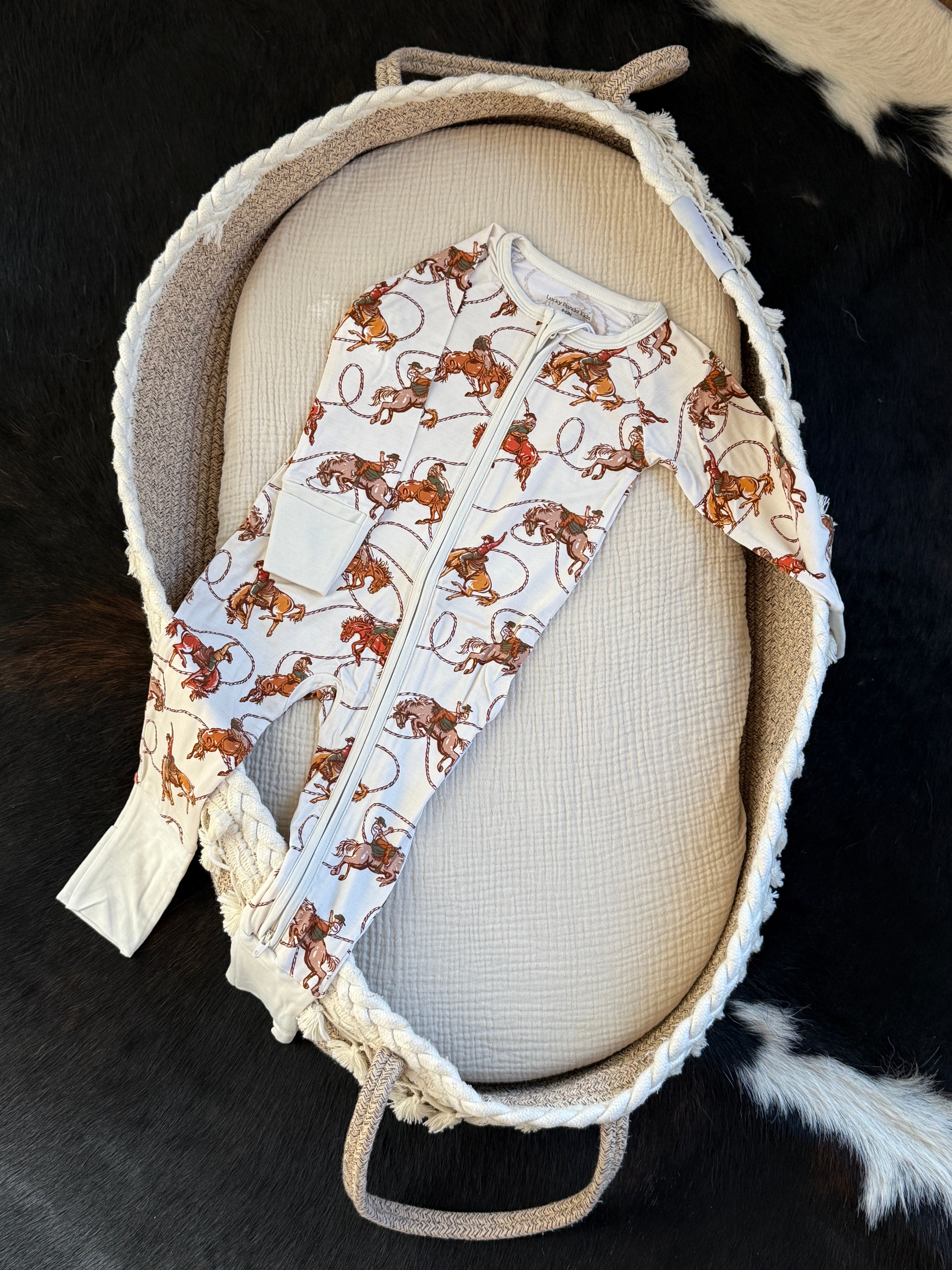 Rodeo Zipper Romper