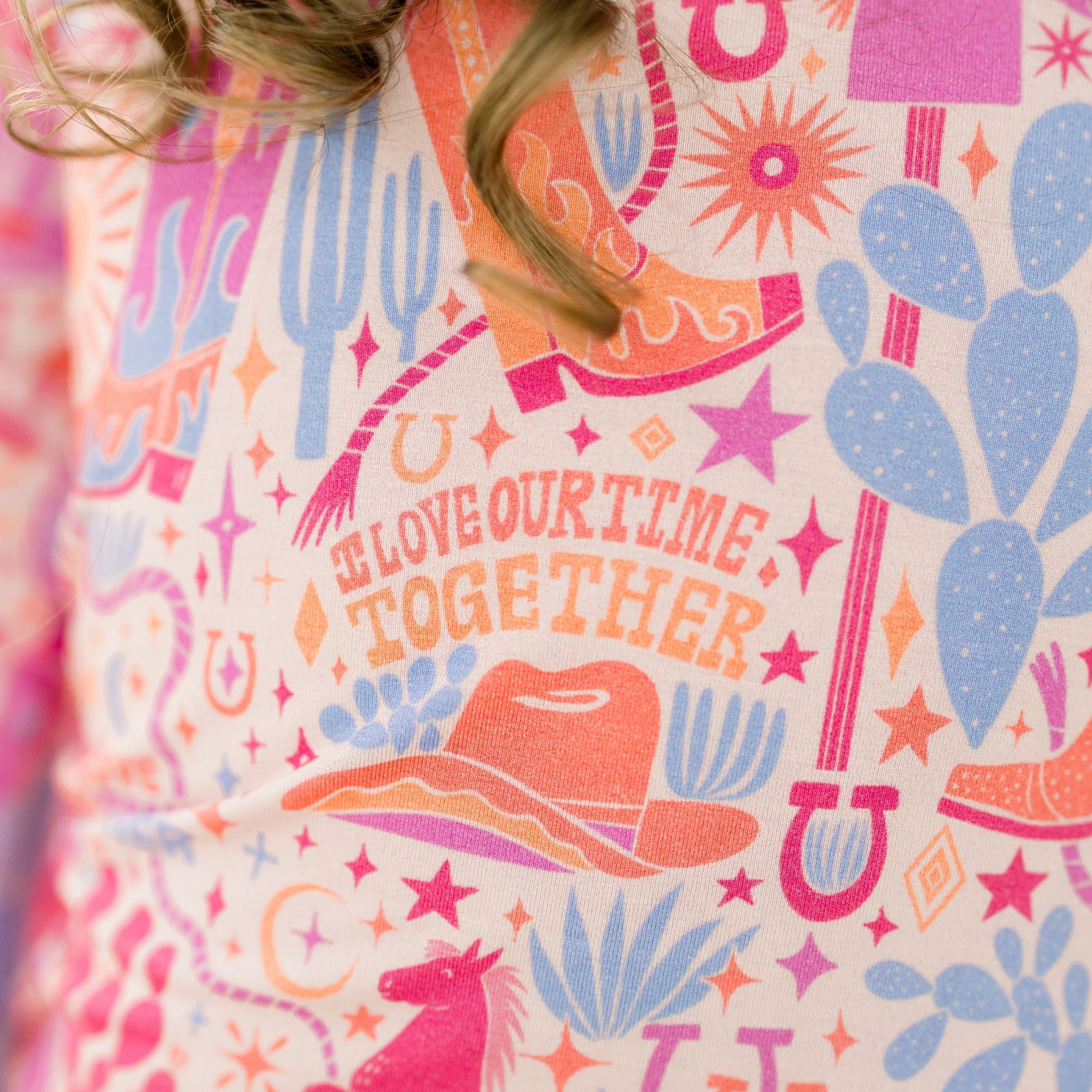 The Second-Skin 2-Piece Long Sleeve Pajama | Saddle Up