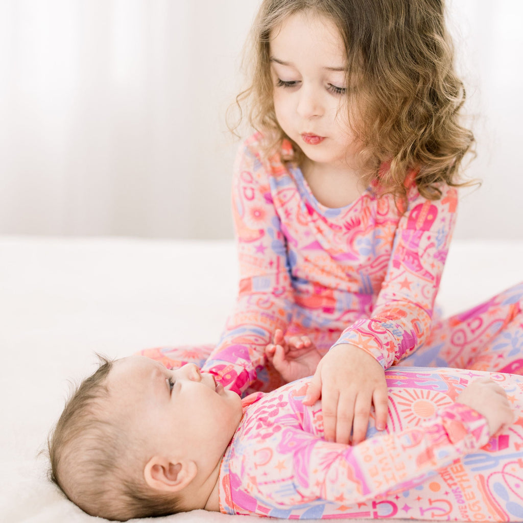 The Second-Skin 2-Piece Long Sleeve Pajama | Saddle Up
