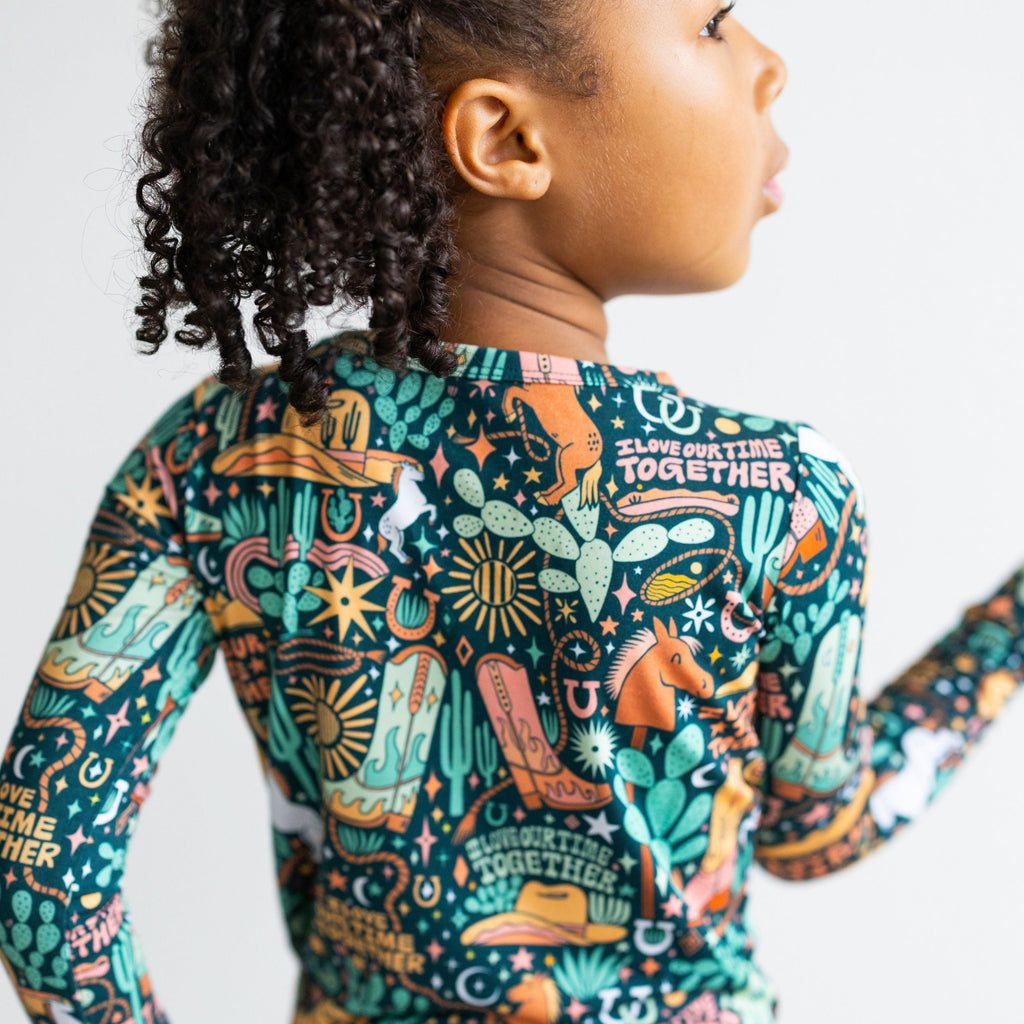 The Second-Skin 2-Piece Long Sleeve Pajama | Wild West