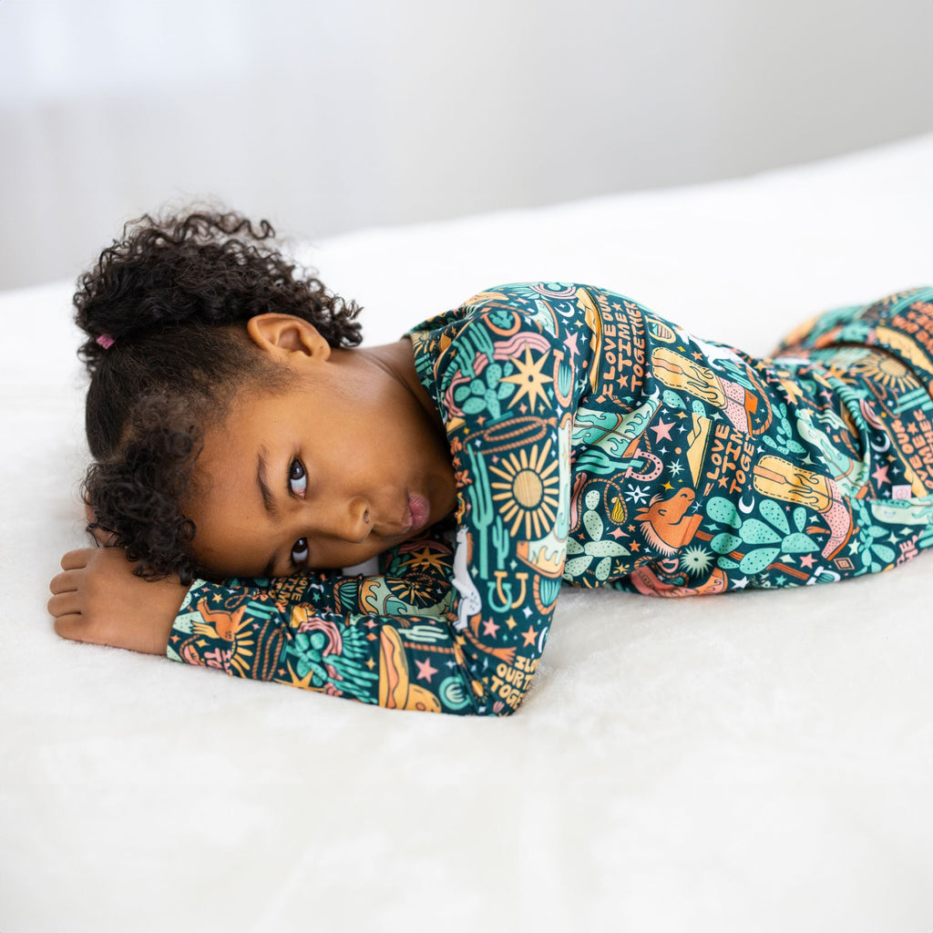 The Second-Skin 2-Piece Long Sleeve Pajama | Wild West