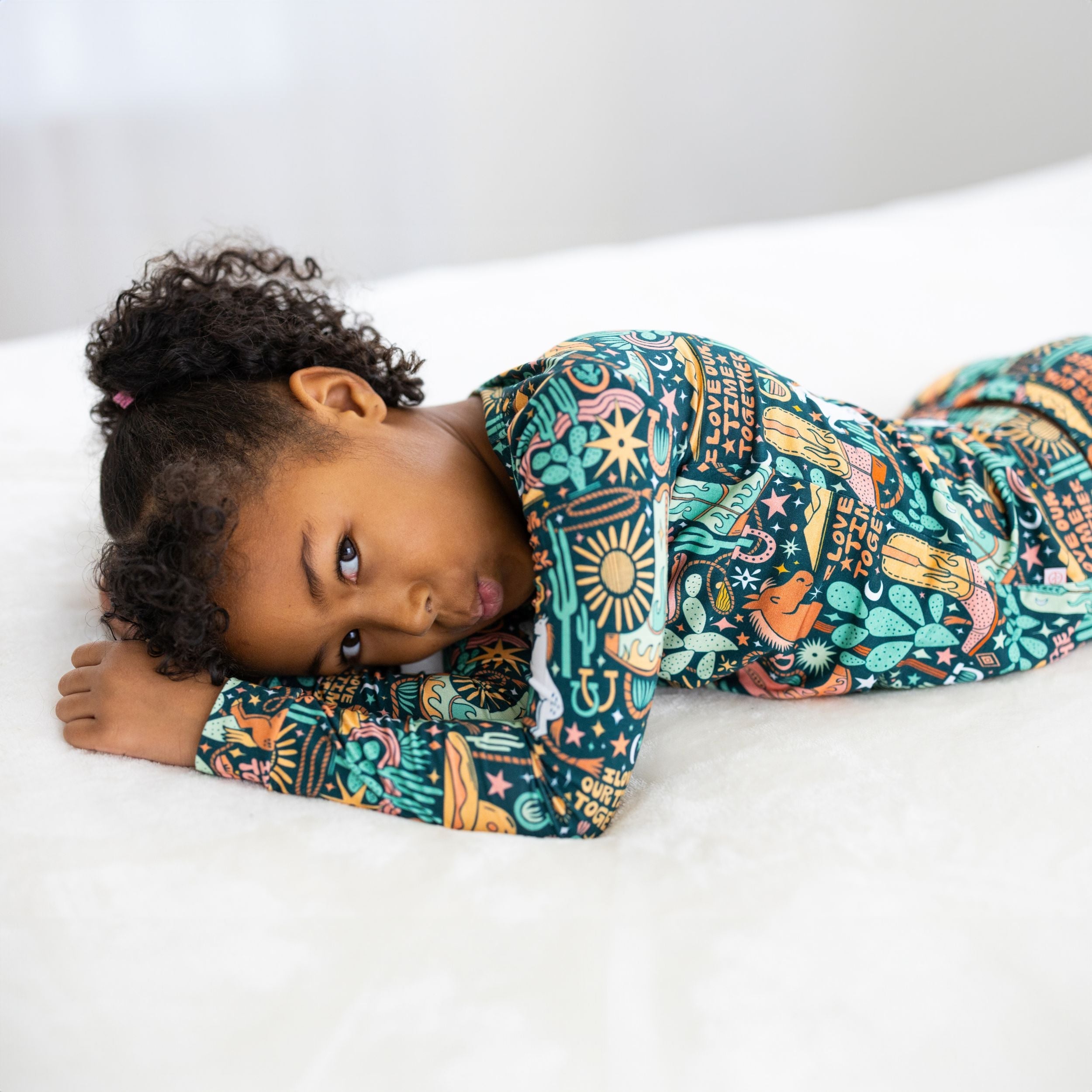 The Second-Skin 2-Piece Long Sleeve Pajama | Wild West