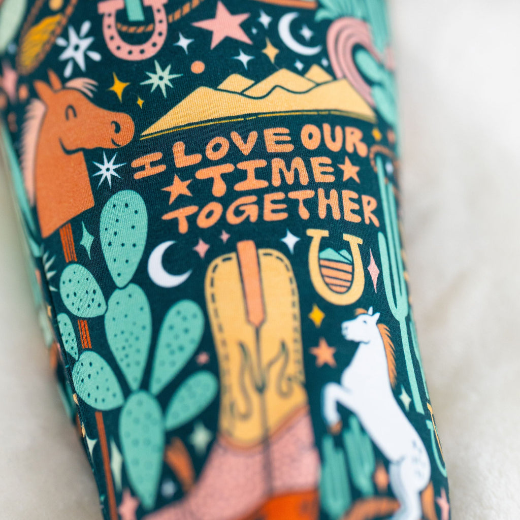 The Second-Skin 2-Piece Long Sleeve Pajama | Wild West