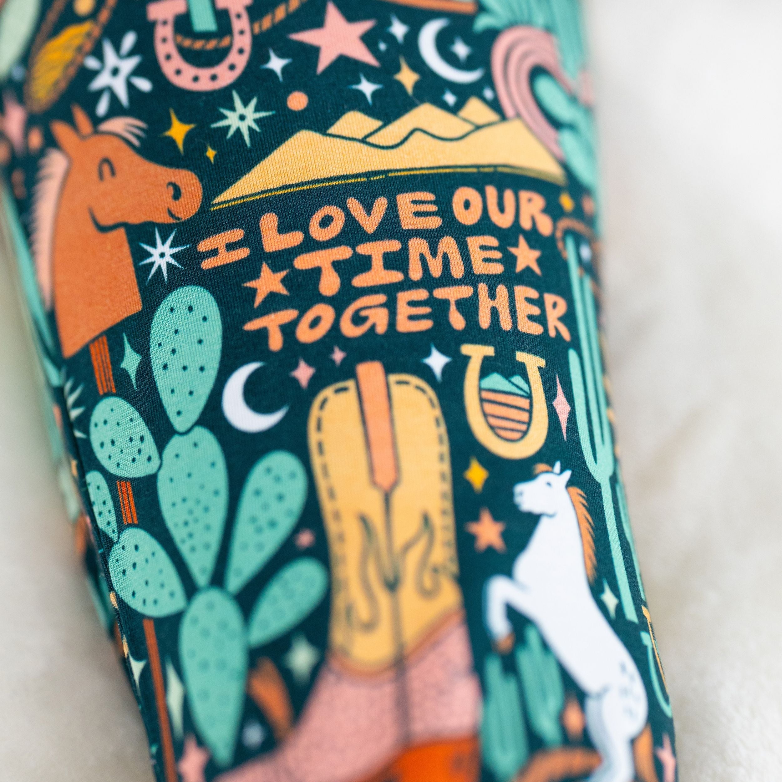 The Second-Skin 2-Piece Long Sleeve Pajama | Wild West