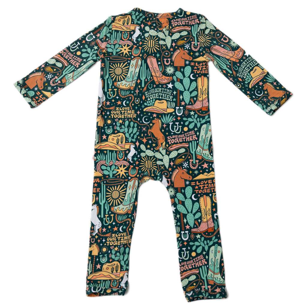 The Second-Skin Footless Romper | Wild West