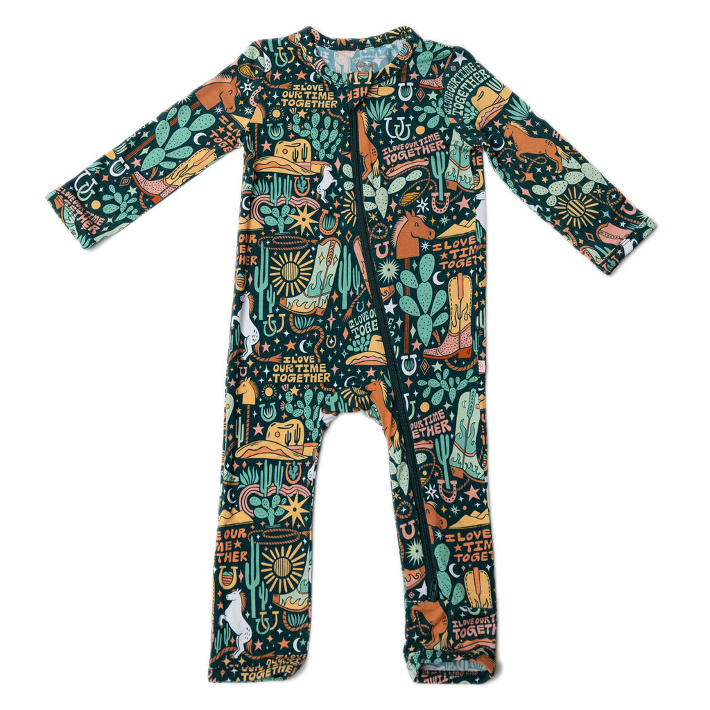The Second-Skin Footless Romper | Wild West