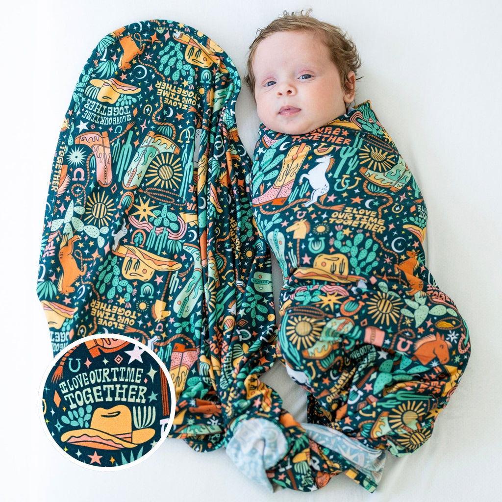 The Forever Swaddle Blanket | Wild West
