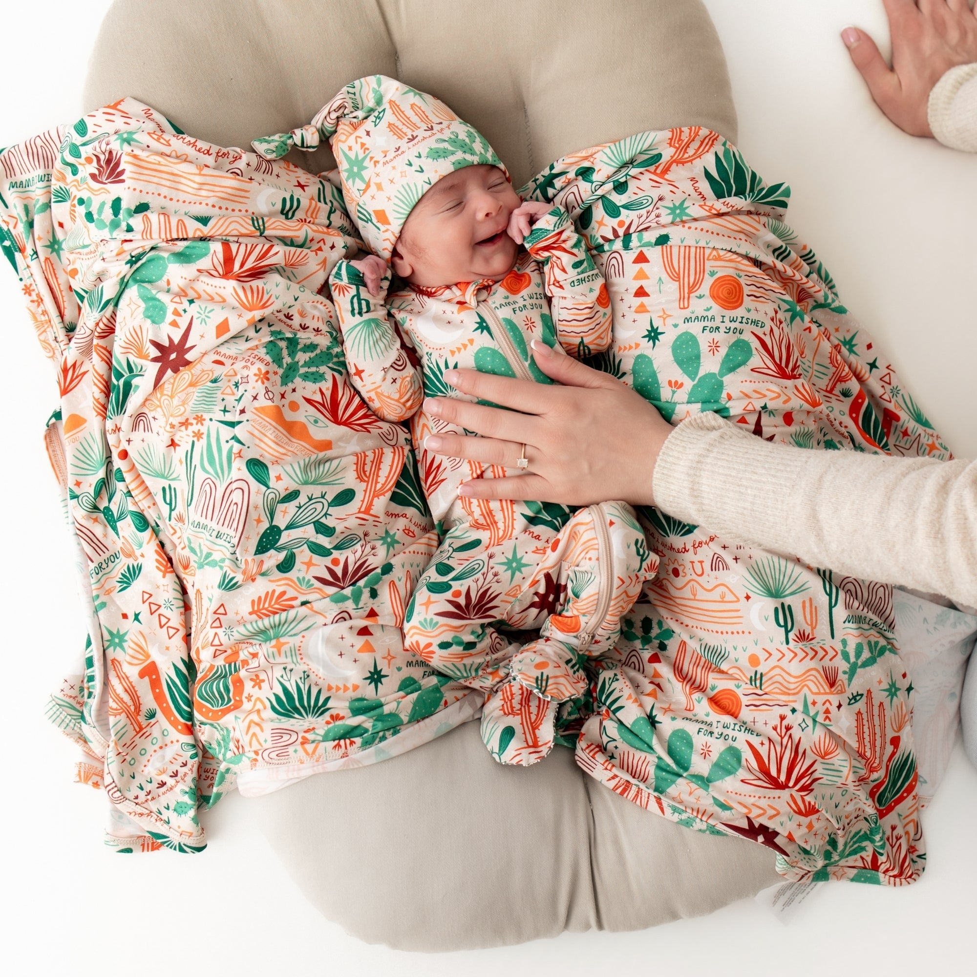 The SoftKnot Cap | Desert Cactus (Beige)