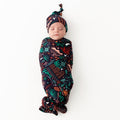 The Forever Swaddle Blanket | Desert Cactus (Midnight)